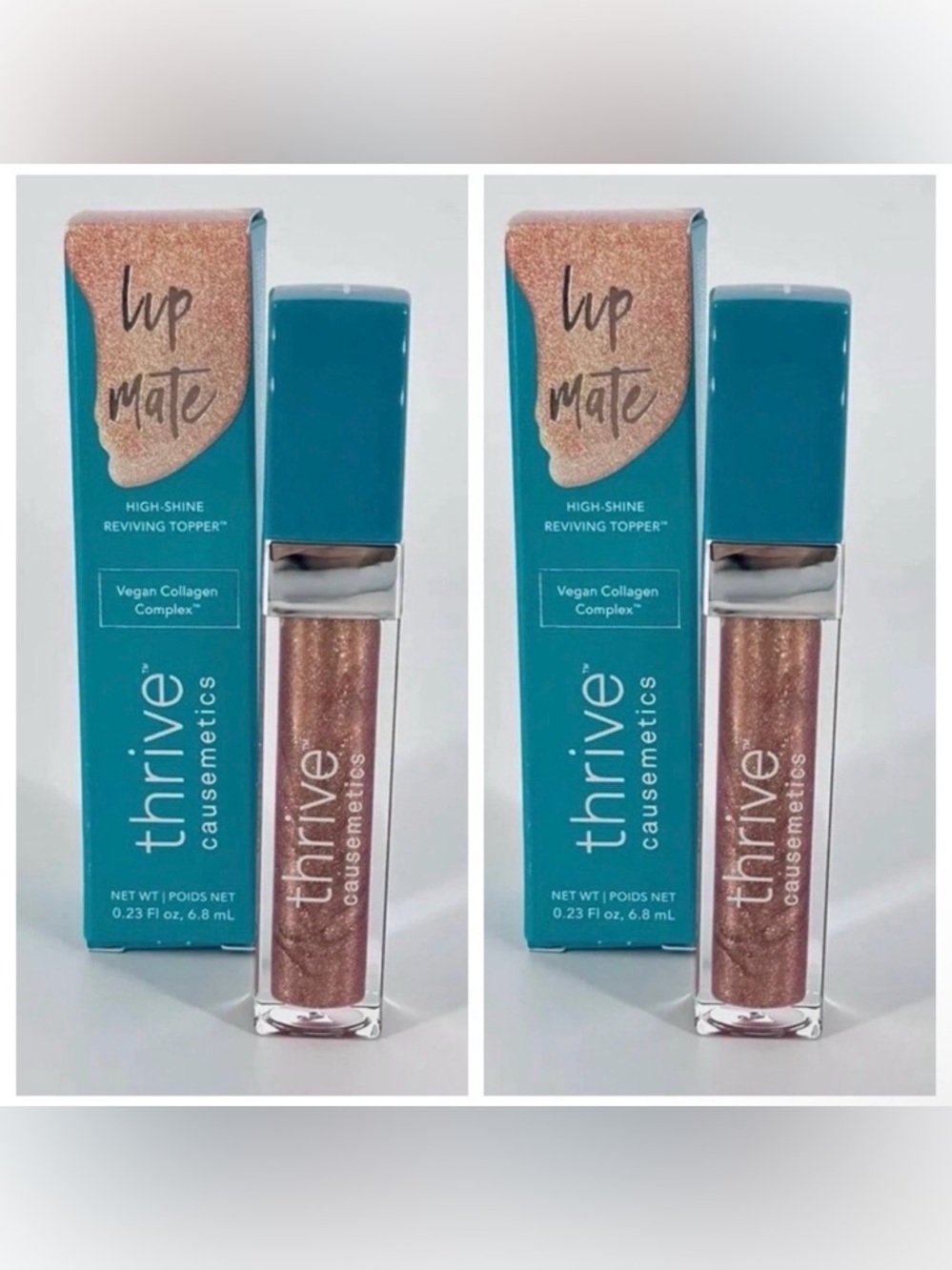(Lot of 2) Thrive Causemetics Lip Mate - GLINDA - Gloss - BNIB